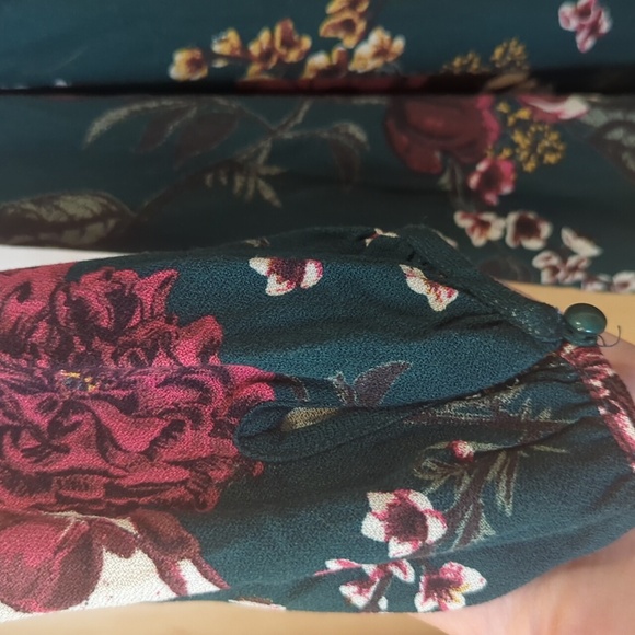 JustFab dress floral print - Picture 4 of 5
